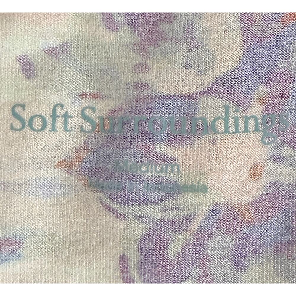 Soft Surroundings Estelle Maxi Dress Tropics Multi Medium Boho Resort Wear - Picture 9 of 10